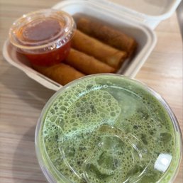 Egg Roll, Matcha Egg Roll, Matcha