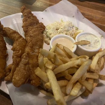 Yard House - Beer-Battered Fish & Chips - New American Near Me - Sacramento, California Yard House - Beer-Battered Fish & Chips - New American Near Me - Sacramento, California
