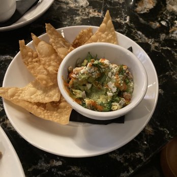 Silver Social - Wonton and guacamole - New American Near Me - Washington, DC, District of Columbia
