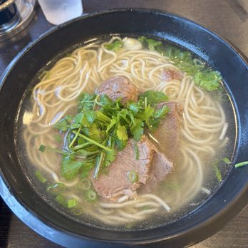 A & J Restaurant - Beef Noodle Soup (Clear Broth) - Taiwanese Near Me - Irvine, California