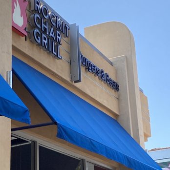Rockit Char Grill - Front of building - Burgers Near Me - Hayward, California