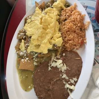 Chico's - Chilaquilles with scrambled eggs - Mexican Near Me - Los Angeles, California Chico's - Chilaquilles with scrambled eggs - Mexican Near Me - Los Angeles, California