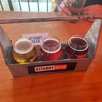 Attaboy Beer - Flight - Breweries Near Me - Frederick, Maryland