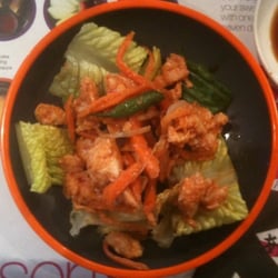 YO! Sushi - £3.30. I think it was fried salmon. It was good.