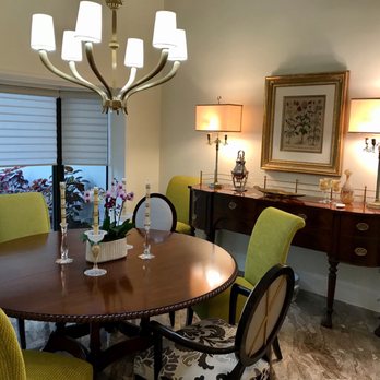 Interiors By Harriet - Boca West project - Beautiful dining room design - Interior Design Near Me Interiors By Harriet - Boca West project - Beautiful dining room design - Interior Design Near Me
