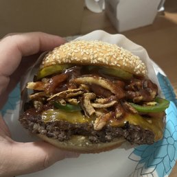 The BBQ Burger The BBQ Burger