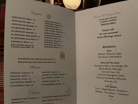 Menu photo 1 Bar and Bistro 888 San Francisco, CA