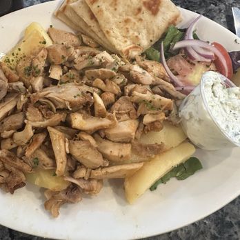 Mykonos Mediterranean Restaurant - Chicken Gyro Plate - Italian Near Me - Newington, Connecticut Mykonos Mediterranean Restaurant - Chicken Gyro Plate - Italian Near Me - Newington, Connecticut