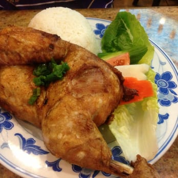 Tan Dinh - Rotisserie chicken with rice and veggies! - Vietnamese Near Me - Gretna, Louisiana