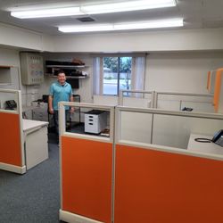 AFS Furniture Solutions - Our new groovy cubicles
