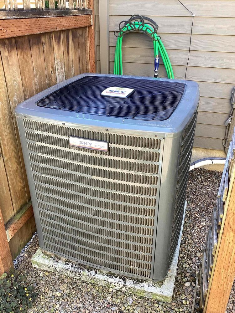 Slide of Sky Heating, AC, Plumbing & Electrical