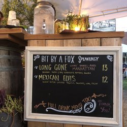 Bit By a Fox Traveling Speakeasy