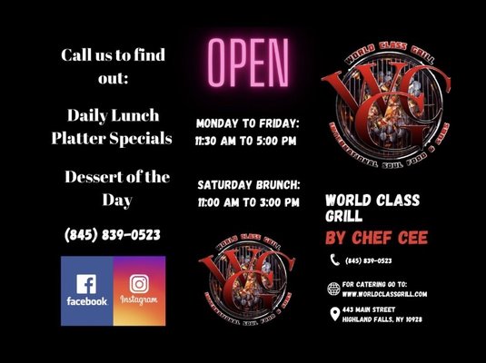 Chef C's World Class Grill by null