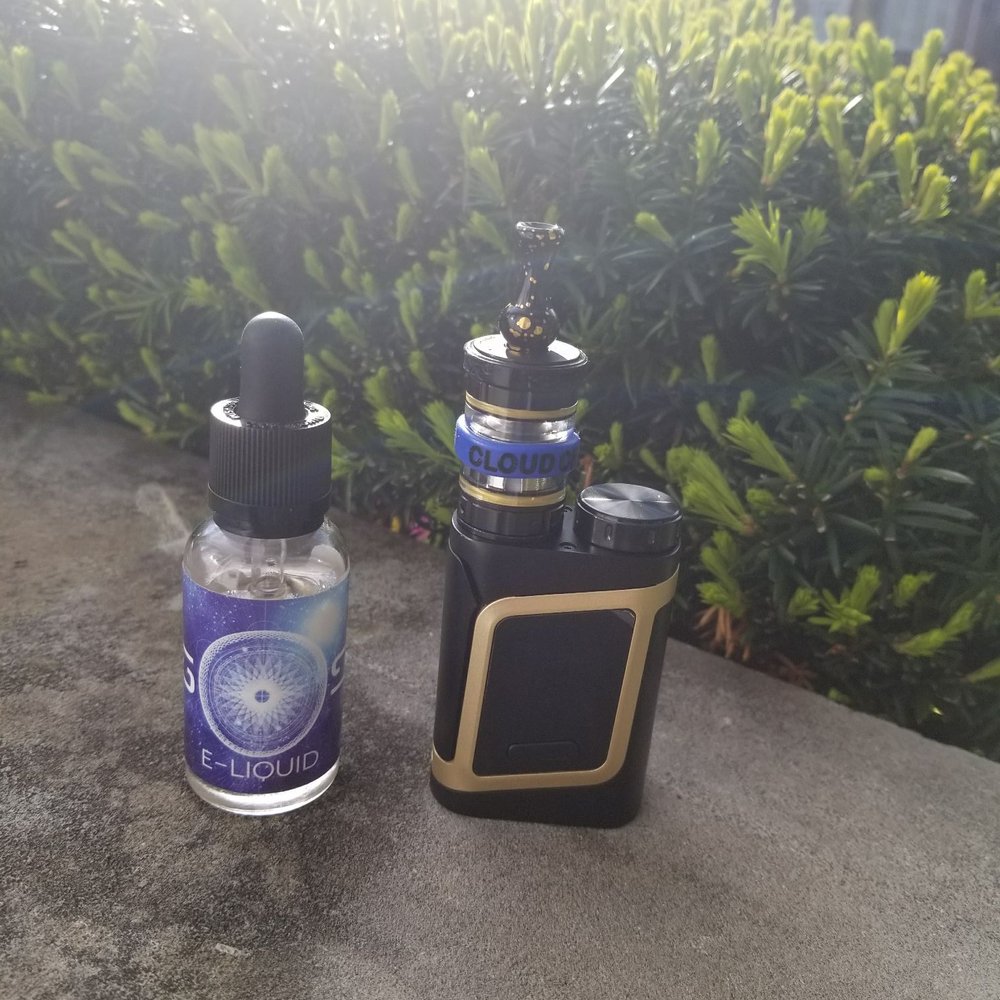 E-liquid & my new baby. E-liquid & my new baby.