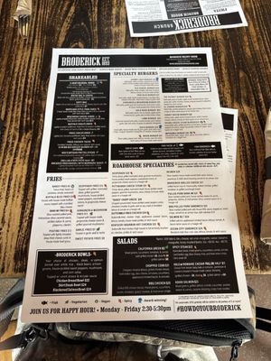 Menu photo 4 Broderick - Walnut Creek Walnut Creek, CA