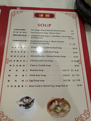 Menu photo 5 Canton Palace Chinese Restaurant Somerville, NJ