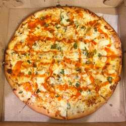 Slice It up Rva Pizza - Buffalo Chicken Pizza
