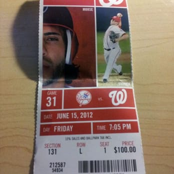 Nationals Park - 2012 Season Ticket - Stadiums & Arenas Near Me - Washington, DC, District of Columbia Nationals Park - 2012 Season Ticket - Stadiums & Arenas Near Me - Washington, DC, District of Columbia
