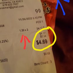 3 brothers smoke shop - Over charging on cheap stuff... CHECK YOUR RECEIPT!!