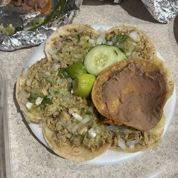 Tacos Jimenez - Chicken tacos - Mexican Near Me - Castaic, California