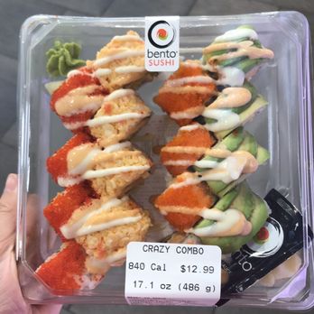 Bento Sushi - Crazy Combo - Sushi Bars Near Me - Parlin, New Jersey Bento Sushi - Crazy Combo - Sushi Bars Near Me - Parlin, New Jersey