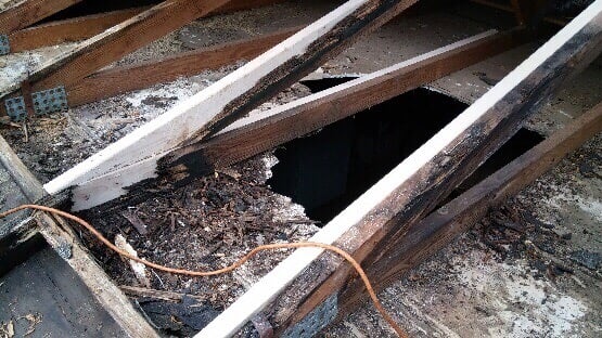 Slide of Rhyne Restoration