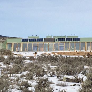 Earthship Biotecture - Fabulous earthship in Taos - General Contractors Near Me - Tres Piedras, New Mexico