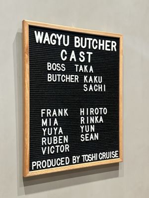 Menu photo 4 Wagyu Butcher Torrance, CA