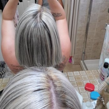 VAULT Salon - My hair after prior salon did it =/ - Hair Stylists Near Me - Rocklin, California