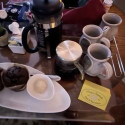 Main Street Inn - The tray left at our door each morning! So delicious!