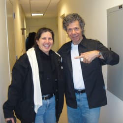 Debi with Chick Corea at North Shore Center for the Performing Arts where Debi tuned for Chick's show. Chick was pleased.