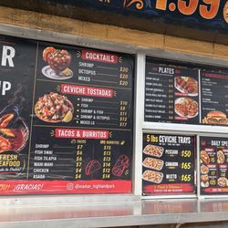Via-Mar Seafood Restaurant - Oct 2027 Menu