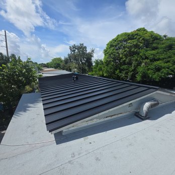 Good Guy Roofing - A view of my roof in Pompano Bch - Roofing Near Me - Pompano Beach, Florida
