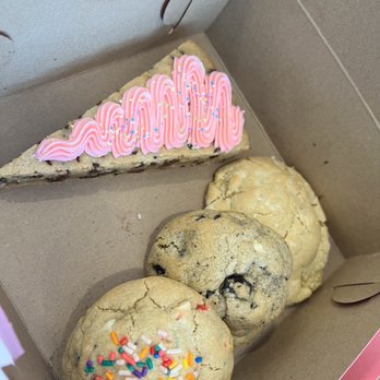 BATTER - a box of cookies and a slice of cake - Desserts Near Me - Hammond, Louisiana