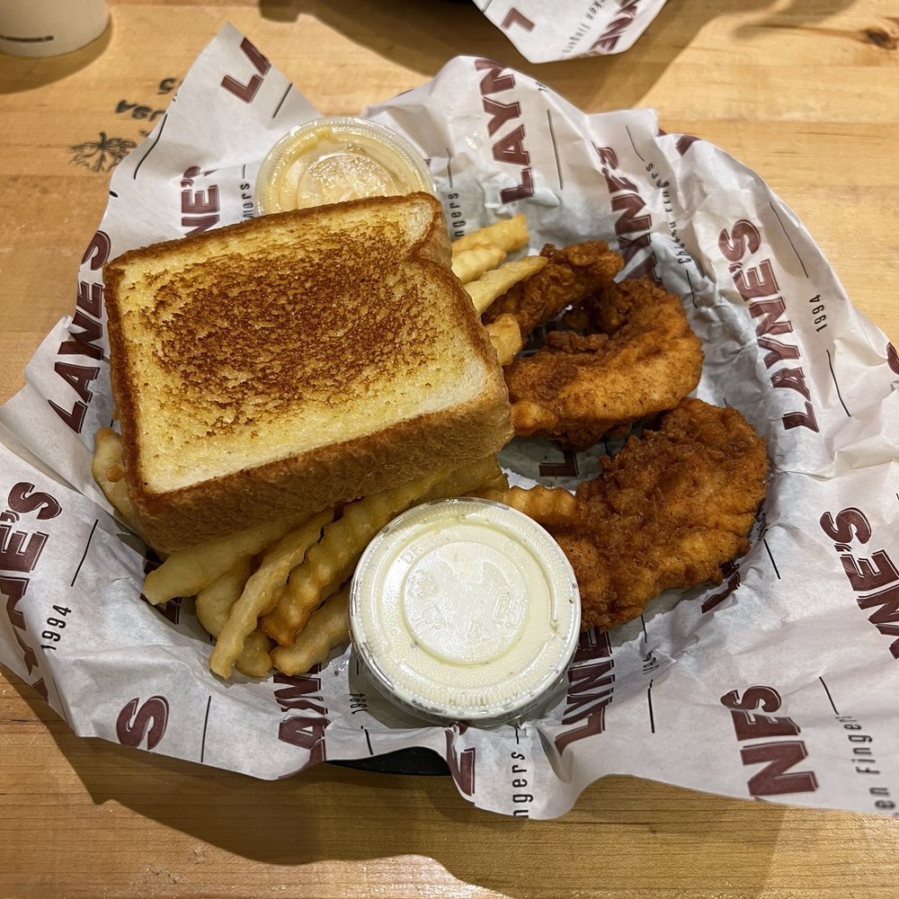 Layne's Chicken Fingers - Spicy strips! - Fast Food Near Me - Katy, Texas