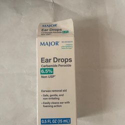 Major Earwax Drops were hard to squeeze out $5.00