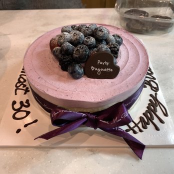 Paris Baguette - Blueberry yogurt cream and decoration. The cream is a perfect addition for the cheesecake if you want something more than vanilla and mild. - Coffee & Tea Near Me - Mountain View, California