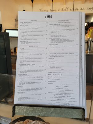 Menu photo 1 Zuzu’s Petals Long Beach, CA