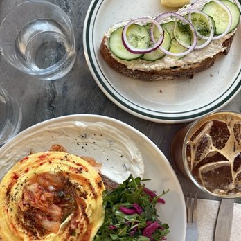 Good Thanks Cafe - Kimchi Scramble, espresso tonic, Whitefish Toast - Cafes Near Me - New York, New York Good Thanks Cafe - Kimchi Scramble, espresso tonic, Whitefish Toast - Cafes Near Me - New York, New York