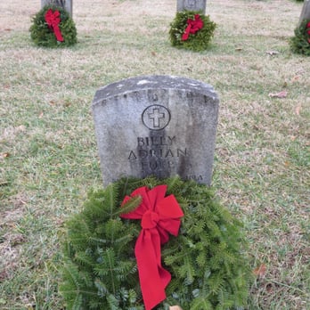 Forest Lawn Cemetery - One of the wreaths up close - this one is on the grave of my uncle, I carry his middle name as mine. - Funeral Services & Cemeteries Near Me - Greensboro, North Carolina Forest Lawn Cemetery - One of the wreaths up close - this one is on the grave of my uncle, I carry his middle name as mine. - Funeral Services & Cemeteries Near Me - Greensboro, North Carolina