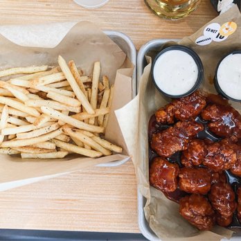 Buffalo Wild Wings - French Fries, boneless honey BBQ wings - American Near Me - Eagan, Minnesota Buffalo Wild Wings - French Fries, boneless honey BBQ wings - American Near Me - Eagan, Minnesota