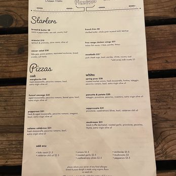 Folks Pizzeria - Menu - Pizza Near Me - Costa Mesa, California