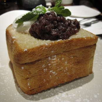Cha-An - Toast with Red Bean (not good. If you want brick toast come to LA and go to Guppies in Cerritos) - Japanese Near Me - New York, New York Cha-An - Toast with Red Bean (not good. If you want brick toast come to LA and go to Guppies in Cerritos) - Japanese Near Me - New York, New York