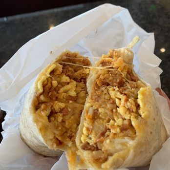 Douglas Burgers 23 - Breakfast chorizo burrito - Burgers Near Me - Lake Elsinore, California Douglas Burgers 23 - Breakfast chorizo burrito - Burgers Near Me - Lake Elsinore, California