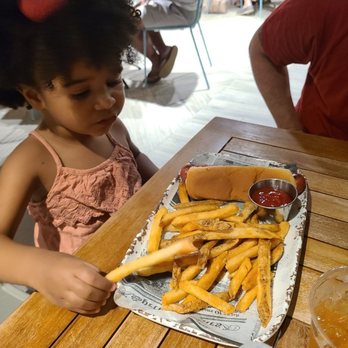 Las Palmas Restaurant - Kid's hot dog and fries - Caribbean Near Me - Guanica, Puerto Rico