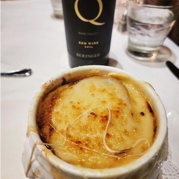 Malio's Prime Steakhouse - French Onion Soup Au Gratin - Steakhouses Near Me - Tampa, Florida