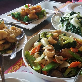 The Yin Yin - Our hunger made us order all this. Table for two, and you don't even see the wonton soup lol. - Chinese Near Me - Livermore, California The Yin Yin - Our hunger made us order all this. Table for two, and you don't even see the wonton soup lol. - Chinese Near Me - Livermore, California