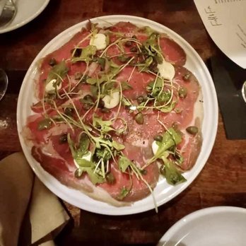 Field & Fire - Carpaccio - New American Near Me - Greenville, Wisconsin