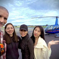 Specialized Helicopters - My group with Captain Stephanie.