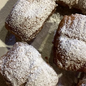 Mudbugs Cajun Kitchen - These beignets are amazing. They don't need any sauces just flaky, sweet, chewy, light. - Cajun/Creole Near Me - Sanibel, Florida Mudbugs Cajun Kitchen - These beignets are amazing. They don't need any sauces just flaky, sweet, chewy, light. - Cajun/Creole Near Me - Sanibel, Florida